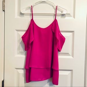 Francesca’s bright pink tank top in size S